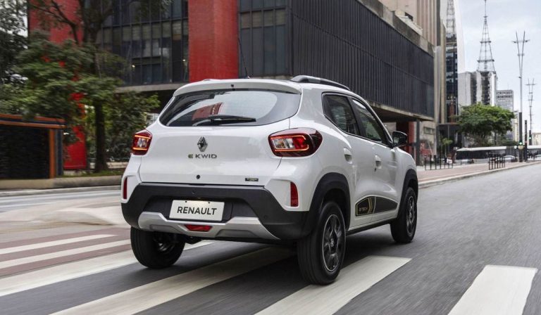 foto de um O Renault Kwid E-Tech